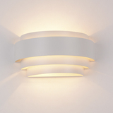 现代简约欧式创意铁艺LED壁灯 客厅卧室床头楼梯过道阳台灯具