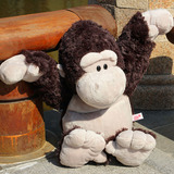 NICI正版丛林系列黑色金刚猩猩25-80cm儿童毛绒玩具公仔新年礼物