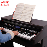 美乐斯9959电子琴61键液晶显示力度钢琴键盘专业教学成人电钢琴