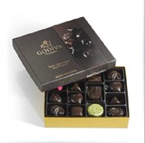 Godiva 高迪瓦 花式黑巧克力礼盒16颗 圣诞情人节佳品