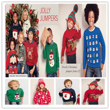 【现货】英国代购NEXT 2015男宝宝男童圣诞系列针织衫毛衣3款