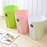 稻草屋 厨房垃圾桶大号 时尚创意家用客厅收纳桶 无盖塑料垃圾桶