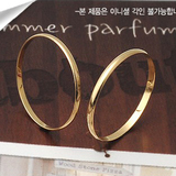 韩国代购进口14K纯金戒指 黄金戒指 指环 细款圆弧面光面1mm