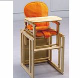 小硕士多功能实木儿童餐椅 SK325升级版3031婴儿餐椅三档高低调节