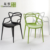 瑞舍藤椅设计师创意椅子舒适多色餐椅简约现代餐厅 新品DY-400