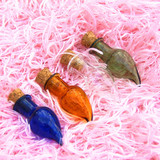 小瓶 DIY材料香水精油许愿瓶 玻璃瓶彩色辣椒型