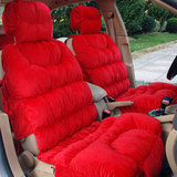汽车保暖坐垫冬季专用新款毛绒朗逸cx5速腾冬天女士座垫全包座套