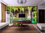 无缝大型电视背景壁画壁纸3D效果墙纸风景图 卧室客厅背景装饰画