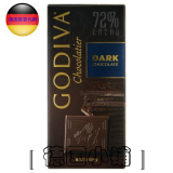 〖德国小铺〗比利时 高迪瓦/GODIVA 72%黑巧克力薄片100克 现货