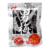 日本进口零食 诺贝尔/NOBEL男梅糖果 梅汁梅子硬糖润喉糖袋装80g