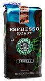 Starbucks Coffee Dark Roast Espresso, Ground, 12 oz: Kitchen