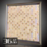 新品特价金色的长条水晶玻璃电视背景墙马赛克的瓷砖墙墙贴P1005