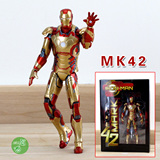 正版漫威钢铁侠MK42\MK43关节可动复仇者联盟2手办模型玩具礼物