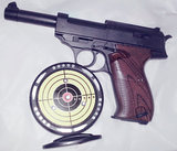 玩具枪 红外线打靶玩具 二战德国德军P38手枪 仿真玩具打靶手枪
