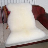澳洲纯羊毛地毯整张羊皮毛一体羊毛沙发垫飘窗垫坐垫防滑椅垫定做