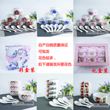 创意韩式骨瓷餐具陶瓷 碗套装套碗饭碗结婚礼品礼盒瓷器情侣礼物