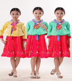 六一儿童演出服装女童舞蹈服韩服少数民族朝鲜族大长今舞台服