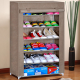 WJ新款实用家庭储藏室大型加固6多层橱防尘简易儿童玩具文件鞋柜