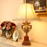 台灯欧式复古 床头灯 卧室书房客厅 美式 台灯 奢华客厅大号台灯