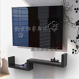 简约现代创意小型组装电视柜背景墙机顶盒卧室壁挂装饰书房墙挂
