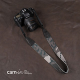 cam-in 迷彩款通用型 单反数码照相机背带 微单摄影肩带cam1001
