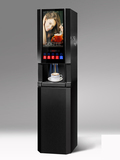 立式家用全自动意式胶囊速溶咖啡机商用办公室美式饮料饮水一体机