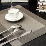 高档餐巾垫 餐垫PVC 餐桌垫 隔热垫 欧式外贸盘垫 碗垫 杯垫 防滑