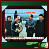 精品景德镇瓷板画 中华人民共和国四大伟人画像 毛主席墙壁画RW10