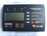YUYIN99-C 三合一 多功能节拍器 电子调音器 拾音器 送耳机 电池