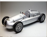 最好做工 德国CMC 1：18 1938年奥迪 大联盟D 银色车模型