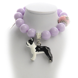 正品米柏娜香港专柜代购欧美时尚紫色可爱动物手链饰品女特价包邮