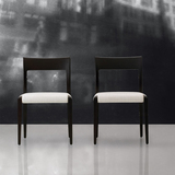 伊尔家居新款现代简约餐厅实木餐椅北欧风格扶手休闲餐椅定制定做