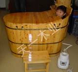 香柏木加盖蒸气浴桶 蒸汽桶 家用桑拿浴缸箱 桑拿木桶 木质浴缸