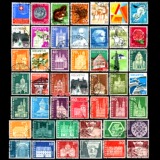【限时特卖】瑞士邮票90枚不同(大中型)信销邮票 集邮热卖 品相好