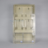 透明电表箱塑料电表箱单相电表箱4户室外防水防盗电表计量配电箱
