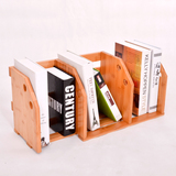 包邮书架实木置物架桌面收纳盒简易桌上小书架书柜儿童书柜储物柜