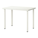 IKEA北京宜家家居正品代购利蒙/阿迪斯桌子餐桌办公桌红/银/黑/白