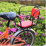 自行车后置座前置儿童座椅宝宝安全座椅折叠车单车小孩后座可拆