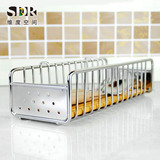 SDR筷子笼 304不锈钢筷子架 沥水筷子筒刀叉盒 挂式筷子盒餐具盒