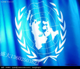 3号联合国组织会旗 国旗 世界各国国旗 三号联合国旗帜 党旗团旗