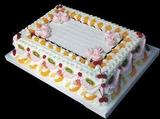 半板蛋糕配送红宝石蛋糕方型鲜奶蛋糕生日蛋糕祝寿蛋糕婚礼蛋糕