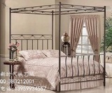 厂家特价欧式铁艺床1.5米单人床1.8米双人床1-21公主床儿童床天猫