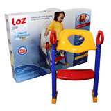 正品LOZ 幼儿坐便器 儿童坐便梯 幼儿坐厕椅 折叠式马桶梯 厕梯