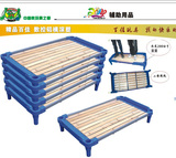 幼儿园床塑料木板床叠叠床宝宝午睡床儿童床通统铺床单双人专用床