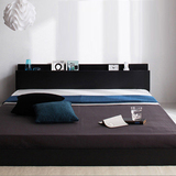日式家具风格板式家具 双人床 简约多功能榻榻米床 家具定制定做