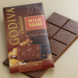 美国 高迪瓦 Godiva 31% 牛奶焦糖夹心巧克力100G 现货