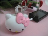 Hello Kitty 便携式MP3/4音箱 卡通迷你小音响 3.5插口手机音响