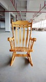 秀时尚家居橡胶木欧式休闲时尚椅子 仿古家具 靠背椅 实木摇椅