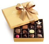 批发歌帝梵Godiva高迪瓦巧克力礼盒新年生日礼物金装19粒高档礼品