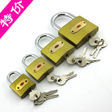 仿铜挂锁小箱锁25MM32MM 38MM 50MM 63MM 挂锁